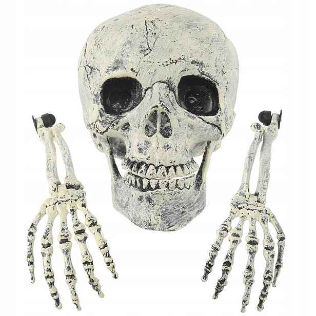 Realistická Strašidelná Halloweenská Dekorace Na Hřbitov