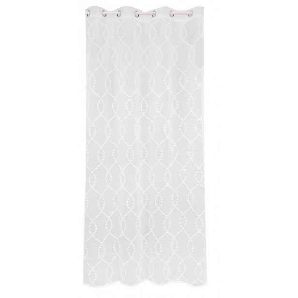 Záclona Wella 140x245 cm, vlnitý vzor