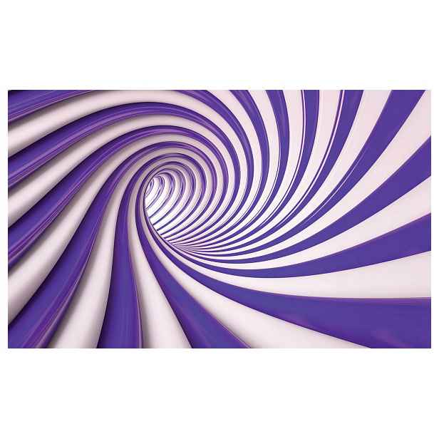 Fototapeta Tunel Světla Fialová Bílá Výstup Paprsek Brána 200x140 lepidlo