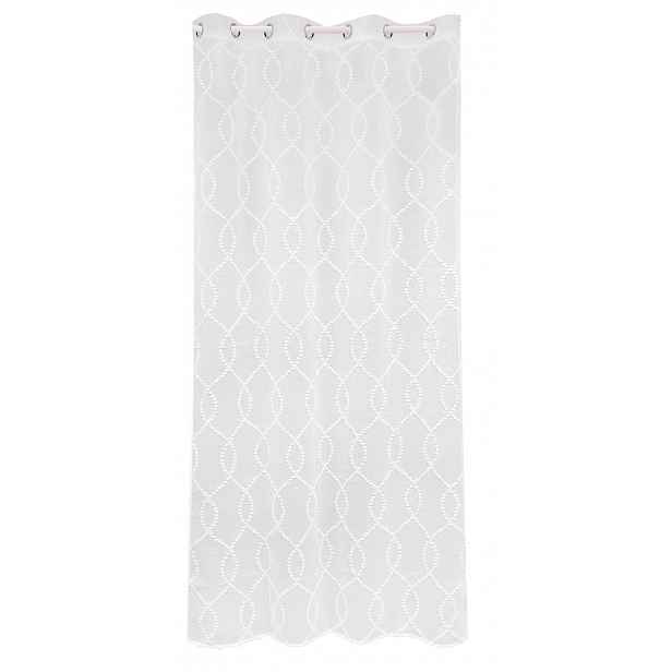 Záclona Wella 140x245 cm, vlnitý vzor