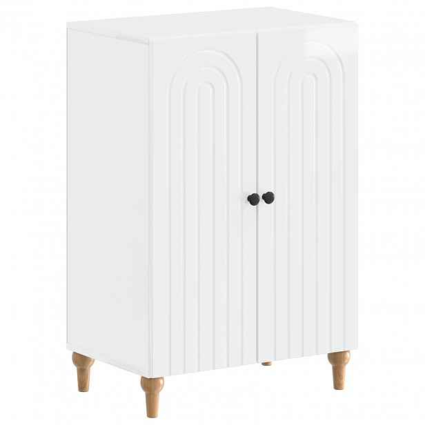 vidaXL Skříň na obuv ALKMAAR 59,5 x 39,5 x 90 cm Kompozitní dřevo