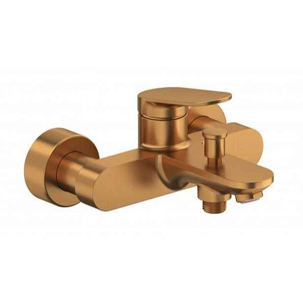 Duravit Wave - Vanová baterie, kartáčovaný bronz WA5230000004