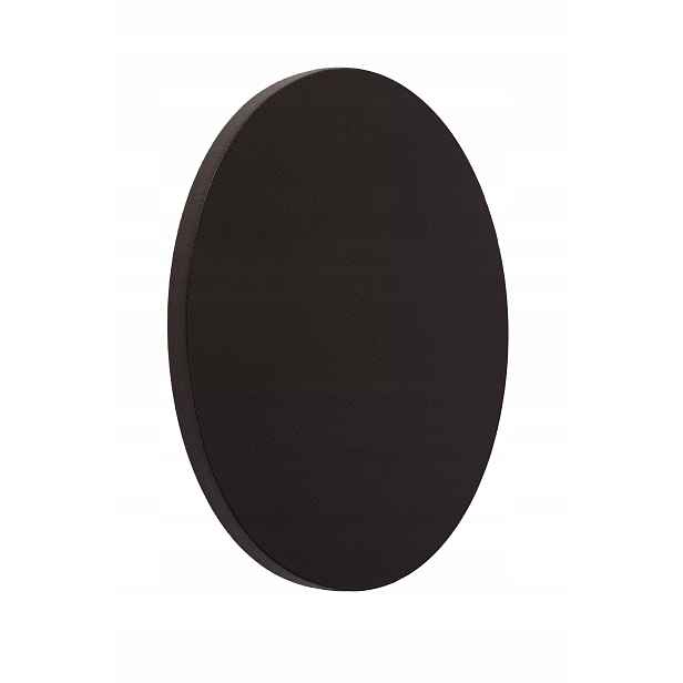 Led dřevěné nástěnné svítidlo hnědé kulatý 14 cm do ložnice Lucide