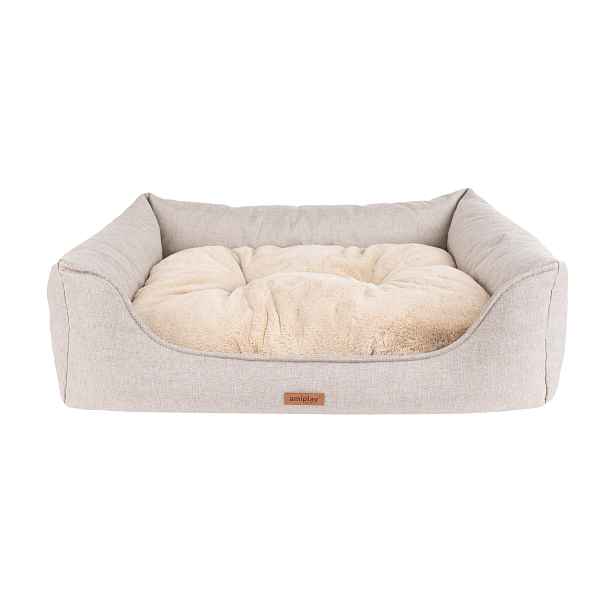 Pelíšek pro psa COME SOFA béžová velikost S, M, L, XL Rozměr: M - 68x56x18 cm