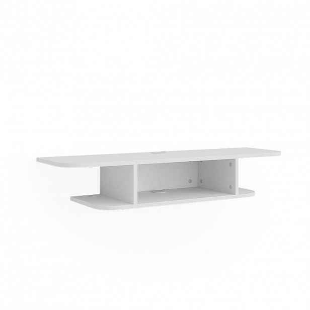 Vicco NÍZKÝ NÁBYTEK POD TELEVIZI Lorio Bílá 105 x 18.2 cm Otevřené přihrádky