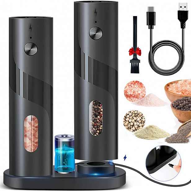 Elektrický Mlýnek Na Pepř A Koření Regulace Mletí Led Lukostřelec