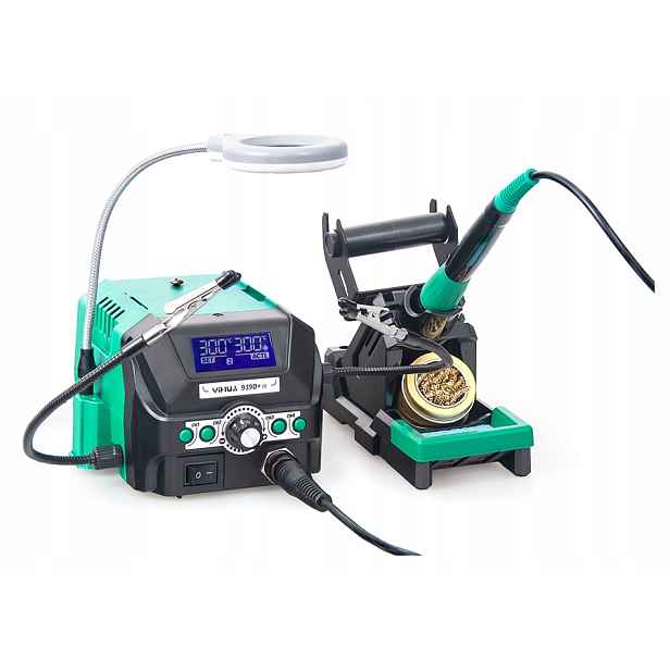 Pájecí stanice Yihua 939D+-III 120W 200-480°C Esd Safe čistič, houbička