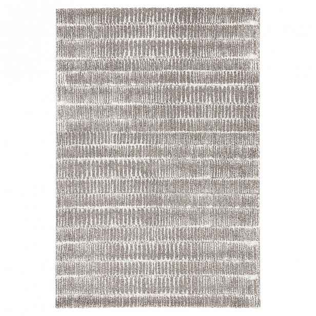 Šedý koberec Mint Rugs Lines, 80 x 150 cm