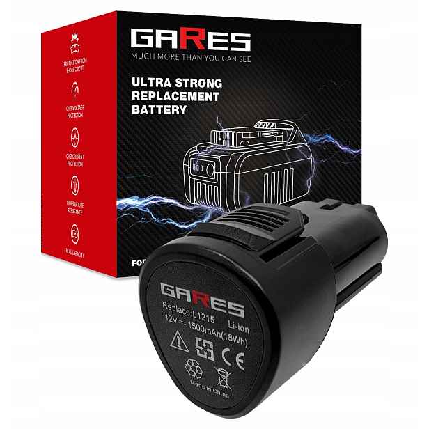 Baterie Akumulátor pro Aeg Bs 12C2 BWS12 Bbs 12C Bws 12 12V 1,5Ah