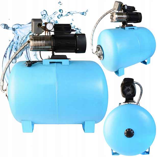Hydrofor Do Vody 80L Čerpadlo Alpinox 550W Silné rotory Inox Premium 4200 l/h