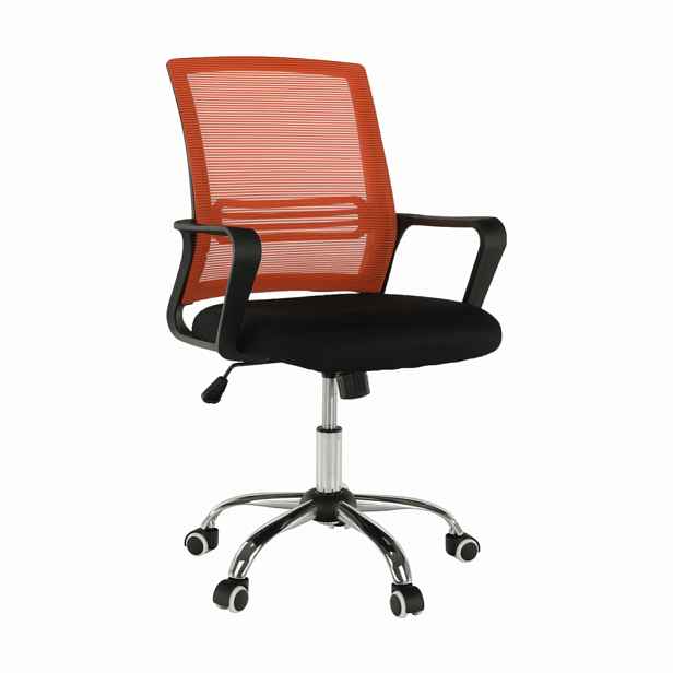 Kancelářská židle APOLO Tempo Kondela Oranžová - 60,5 cm