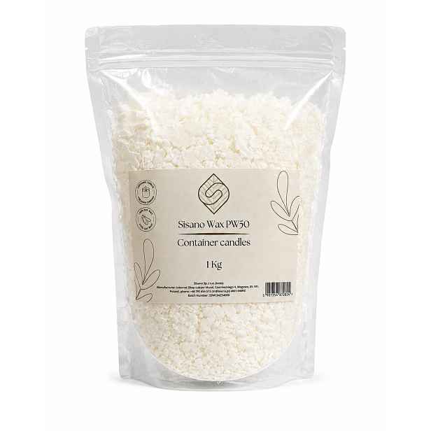 Sisano Wax PW50 Container – vosk pro zalévané svíčky 5 kg