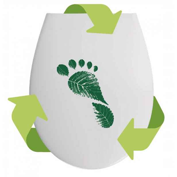 Wc sedátko s pozvolným sklápěním pro Kolo Rekord ekologická recyklace Wc