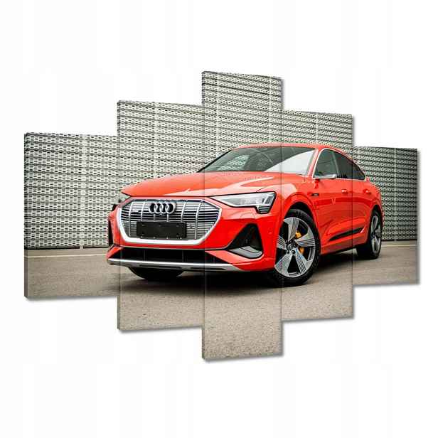 Obrazy 150x105 Červené Audi e-tron