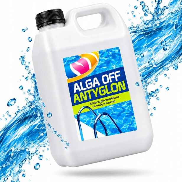 Alga Off 4L Best Way Protiřasový Prostředek Do Bazénu Tekutý Prostředek Proti Řasám