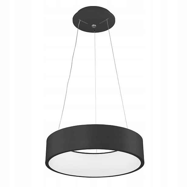 Chiara Závěsná lampa černá Moderní kulatá Led 32W 3000K 1760lm IP20