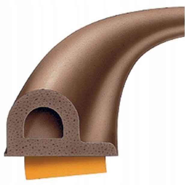 těsnění ok.a dveř."P" 9x5.5mm Hn (100m)