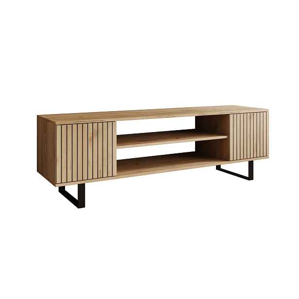 ADRK TV stolek SOLERO 155 cm dub craft