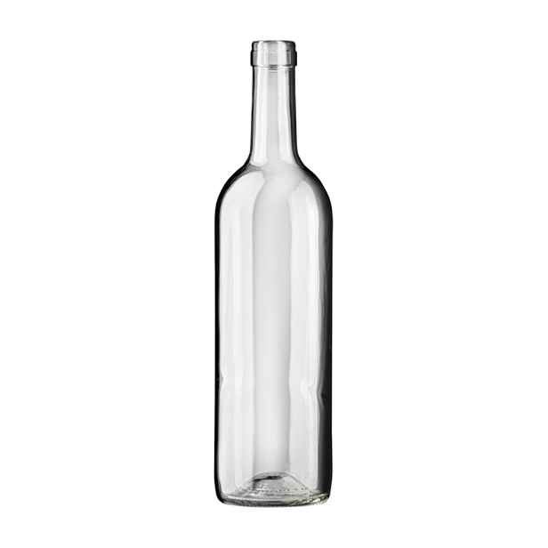Skleněná lahev Bordeaux70 BM 17,5 750 ml - zátka