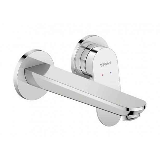 Duravit Wave - Umyvadlová baterie pod omítku, 2-otvorová instalace, chrom WA1070004010