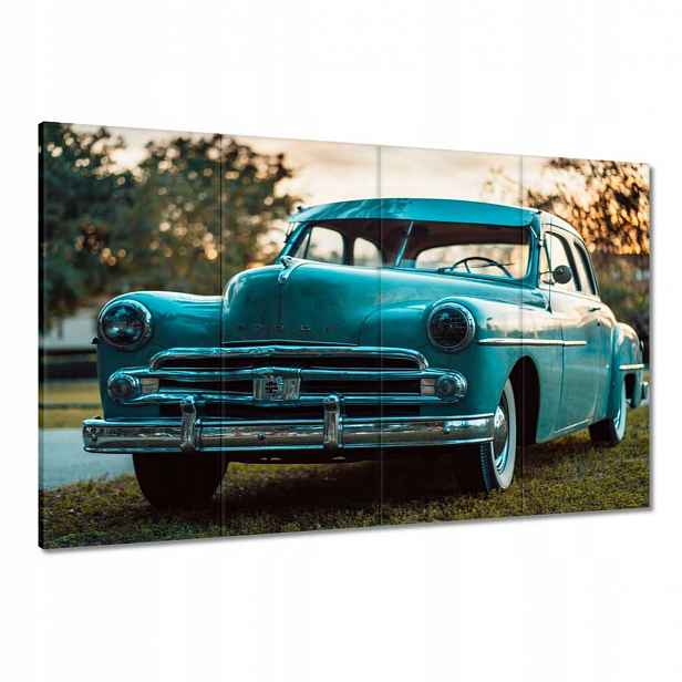 Obrazy 120x80 Modrý Dodge Auto