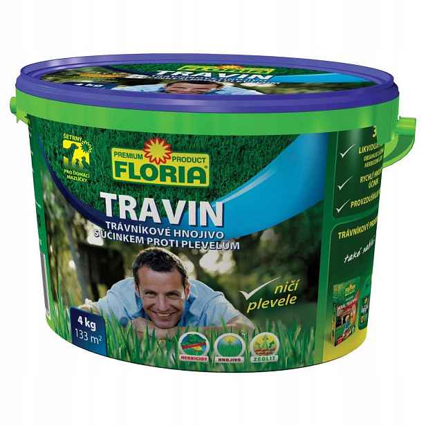 hnojivo Floria Travin 3v1 4kg