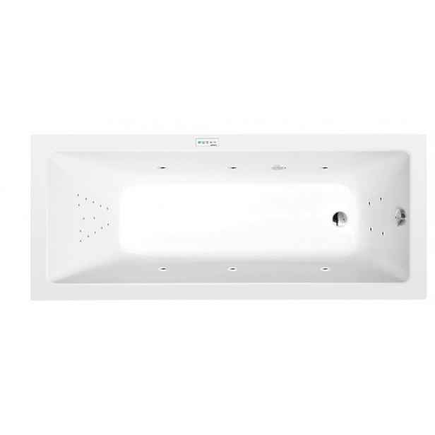 Masážní vana Polysan Noemi 160x80 cm Highline Hydro akrylát levá i pravá 71722.5010