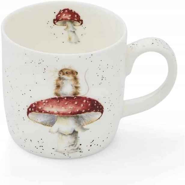 Porcelánový Hrnek Royal Worcester Myši a Muchomůrky od Hannah Dale