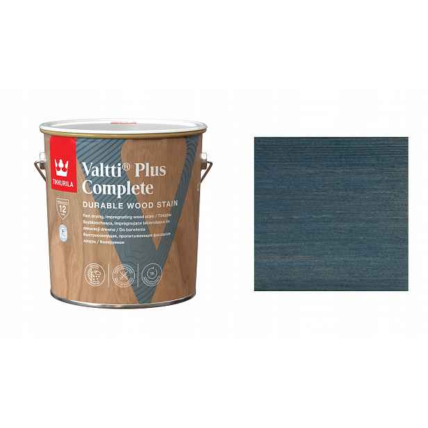 Tikkurila Valtti Plus Complete 2,7L 5085 Ilta – Rychleschnoucí Lakový Nátěr