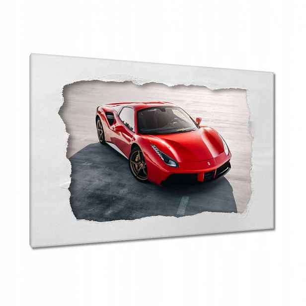 Obrazy 90x60 Červené Ferrari Střela