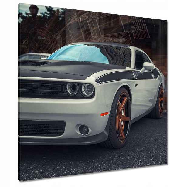 Obrazy 80x80 Dodge Charger American Obrazy 80x80 Dodge Charger American