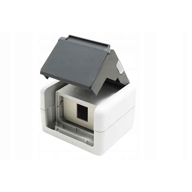 Telegartner Box plastový pro 1x Keystone modul, IP44 (100021369)