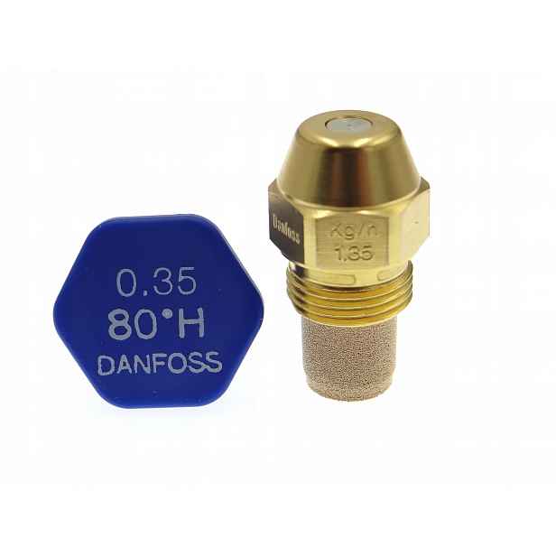 Tryska Danfoss pro olejové hořáky 0,35 USgal/h 80°H 1,35 Kg/h