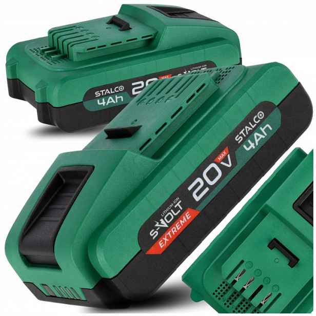 Akumulátor 20V 4Ah Baterie Pro Elektrické Nářadí Systém S-volt Stalco