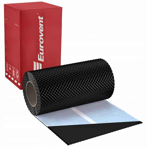 Hliníková komínová páska 5 m Ral 9005 Eurovent Flex 3D černá