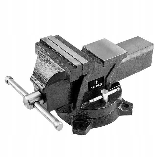 Otočný zámečnický svěrák 125 mm