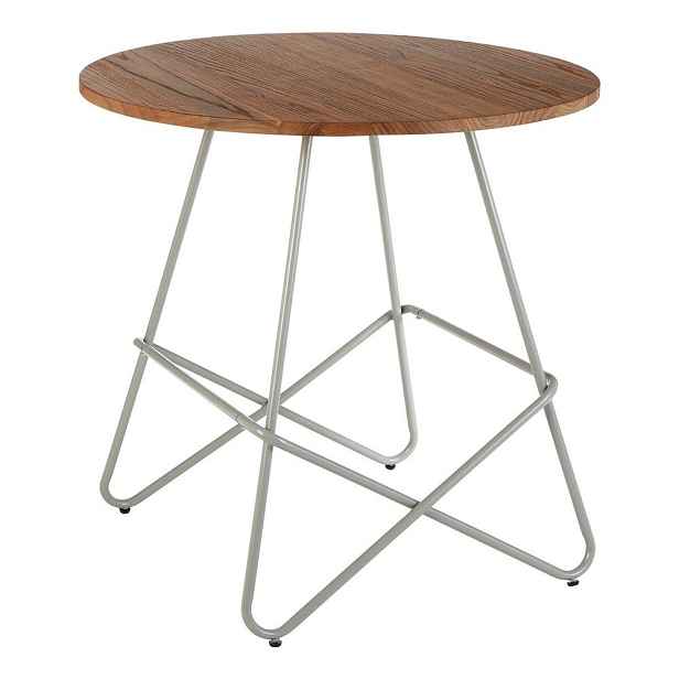 Kulatý jídelní stůl z jilmového dřeva ø 80 cm District – Premier Housewares