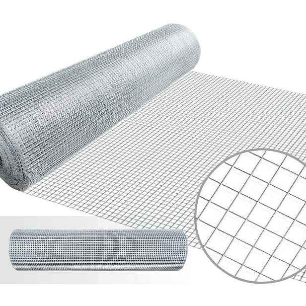 Drátěná síť Amagabeli 1x20 m, pozinkované svařované otvory 12.7x7.2 mm