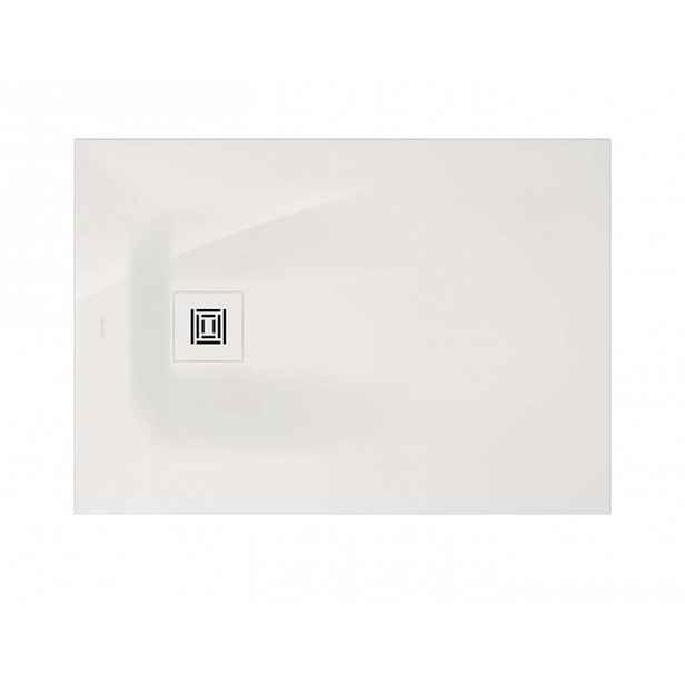 Duravit Sustano - Sprchová vanička, 100x70 cm, DuraSolid, lesklá bílá 720272730000000