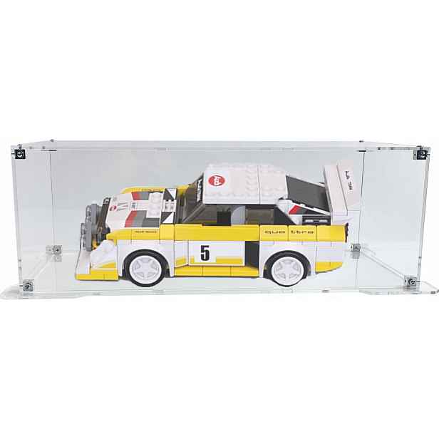 Vitrína s podstavcem Drewlandia pro sadu Lego 76897 Audi Sport quattro S1