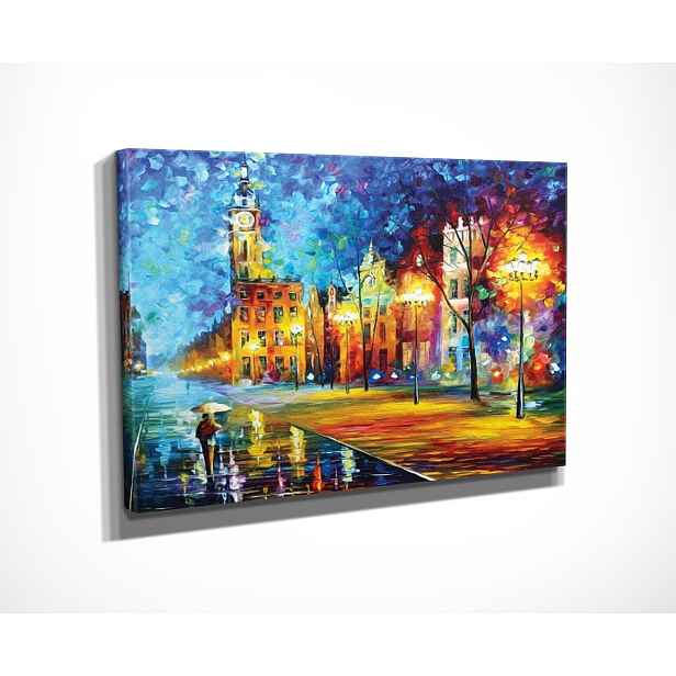 Wallity Obraz CLASSIFA 30x40 cm modrý/žlutý