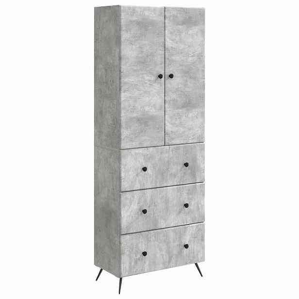 vidaXL Sada skříněk 2 ks 66 x 34,5 x 90 cm Kompozitní dřevo