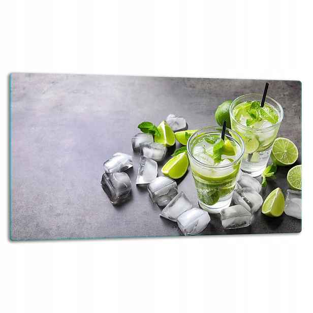 7v1 Skleněná Deska Na Krájení 52x30 Drink