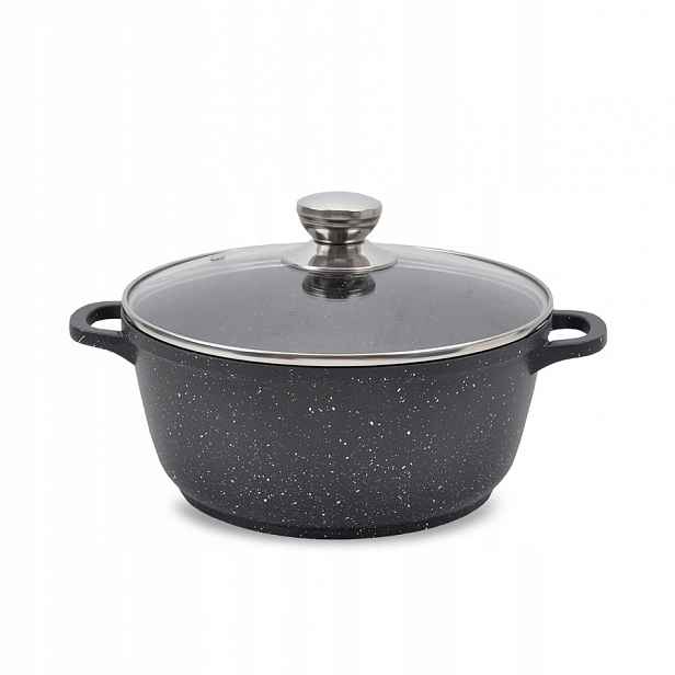 Hliníkový Hrnec s poklicí Non-stick indukce 28 cm 6,0 l Maestro MR-4228
