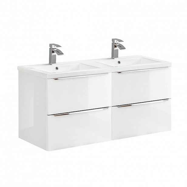 Petits-meubles DVOJUMYVADLO 120cm duben Bílá