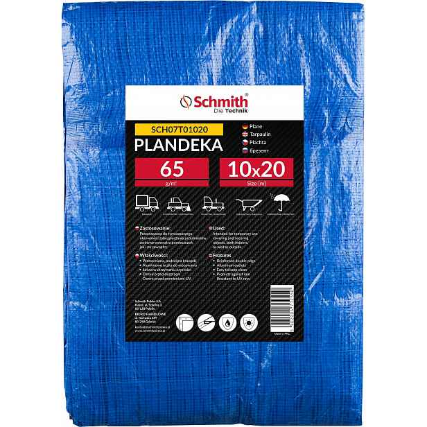 Plachta 65 g 10x20 m