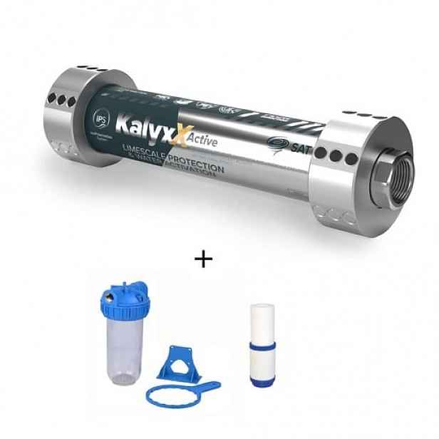 Změkčovač vody KalyxX IPS Active 1" + domácí filtr včetně vložky IPSKXABG1HF11010M