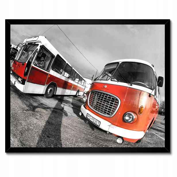 Plakáty v rámu 50x40 Červené jelče