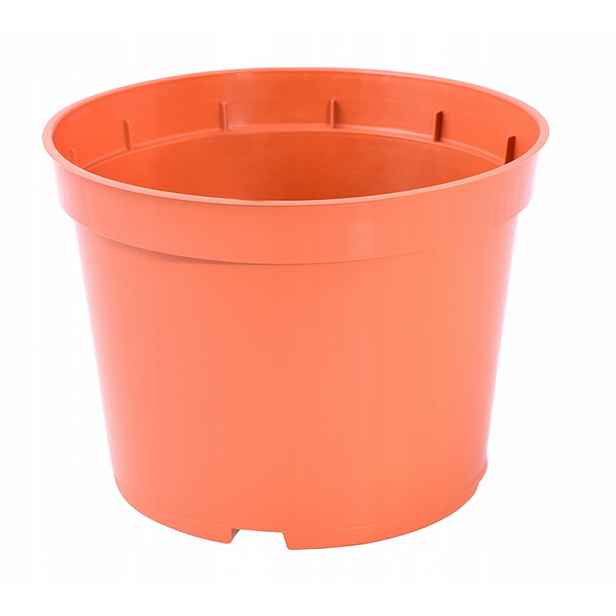 Květináč školkařský kulatý 10 cm 0,4 L – tvrdý, terakota – 500 ks