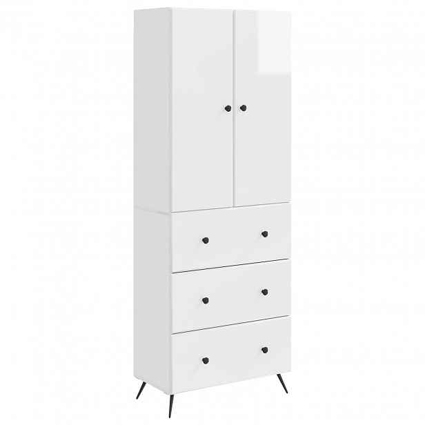 vidaXL Sada skříněk 2 ks 66 x 34,5 x 90 cm Kompozitní dřevo
